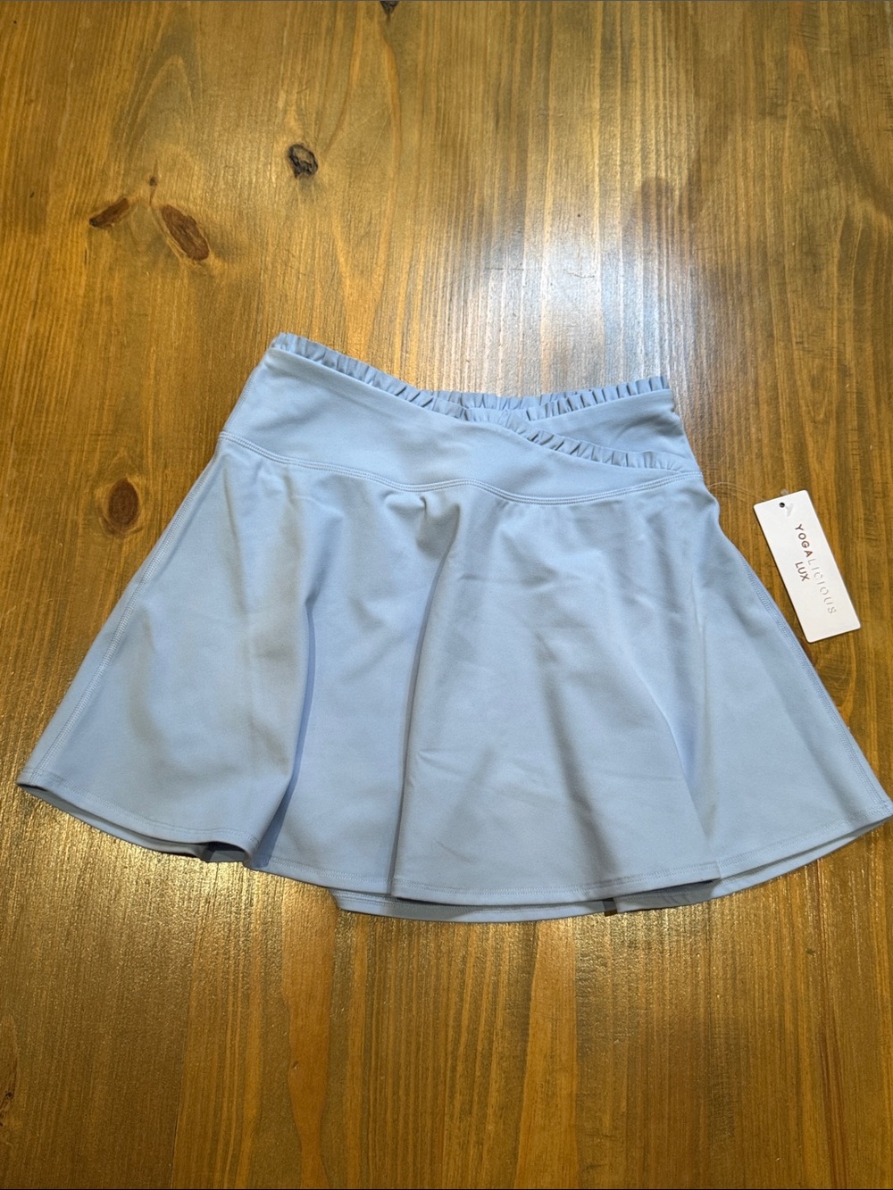 Yogalicious Lux Kinsley Skort XS Windsurfer Blue Tennis Skirt